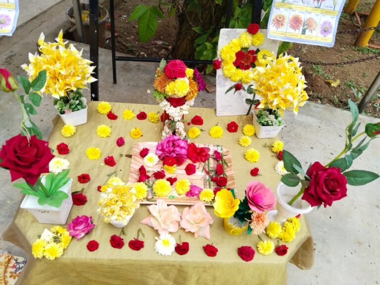 Read more about the article <strong>Blooming Bright: Flowers Day Calibration at D M PUBLIC SCHOOL, Bangalore</strong>