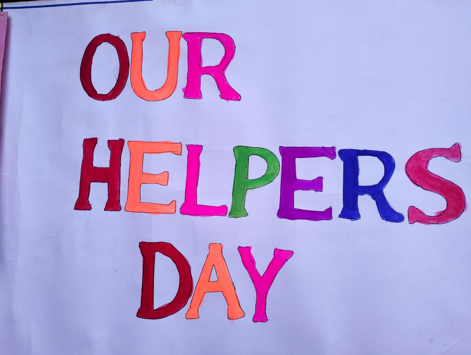 Read more about the article Our Helpers Day